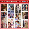 New Tifa and Yuffie - Final Fantasy VII Anime Dakimakura Rectangle Pillow Cover Custom Designer Karosu-Maker ADC247 Anime Dakimakura Pillow Shop